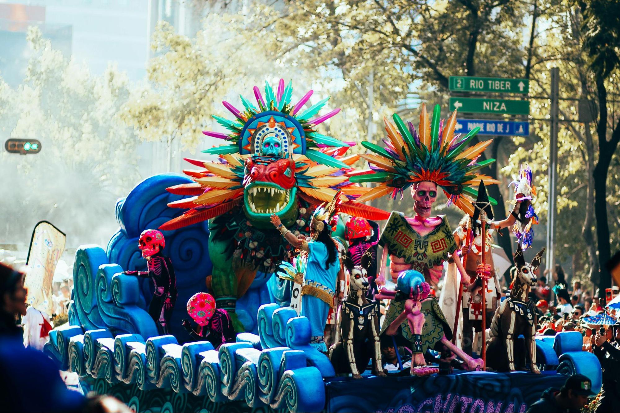 Day of the Dead Parade in Mexico City 2025
