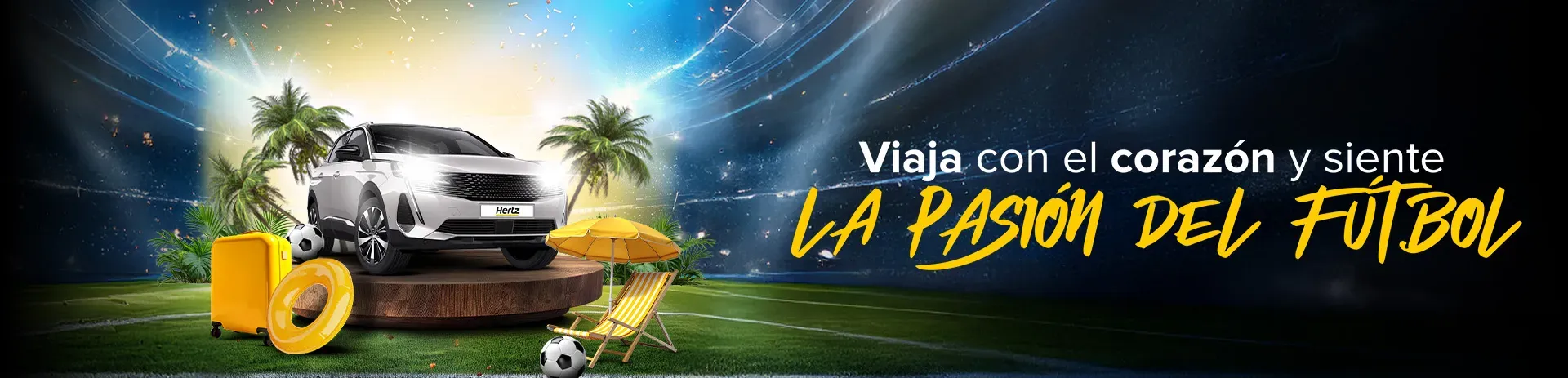 Siente la pasión y disfruta tu viaje con Hertz