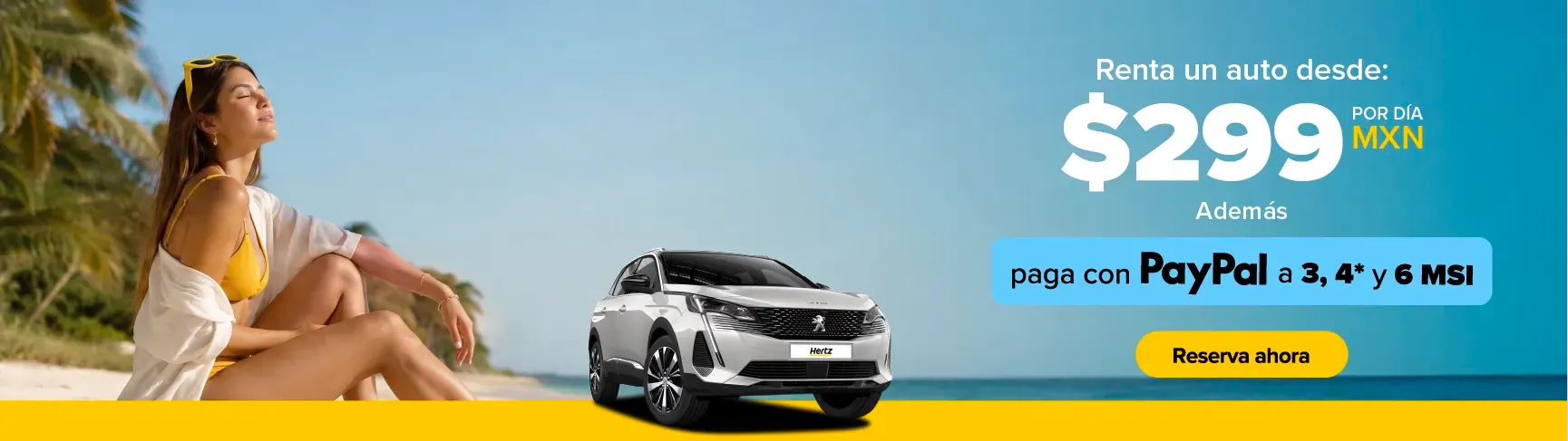 Hertz México precio especial