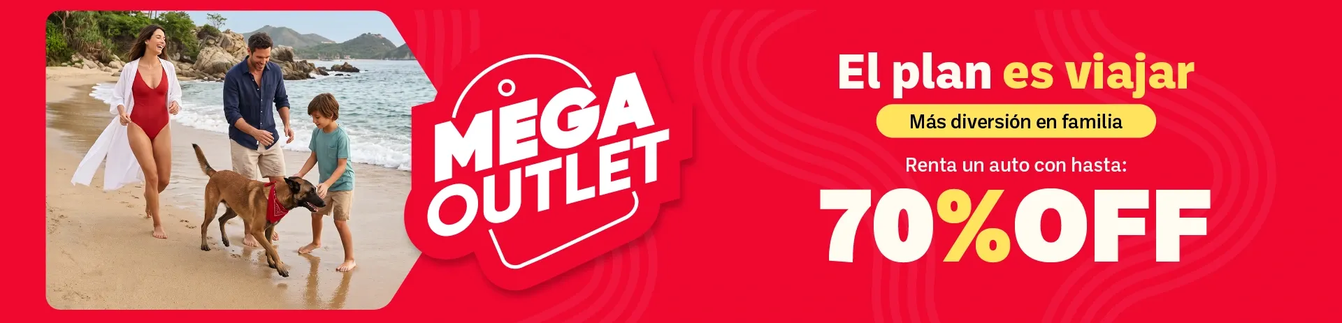 Mega Outlet de descuentos.