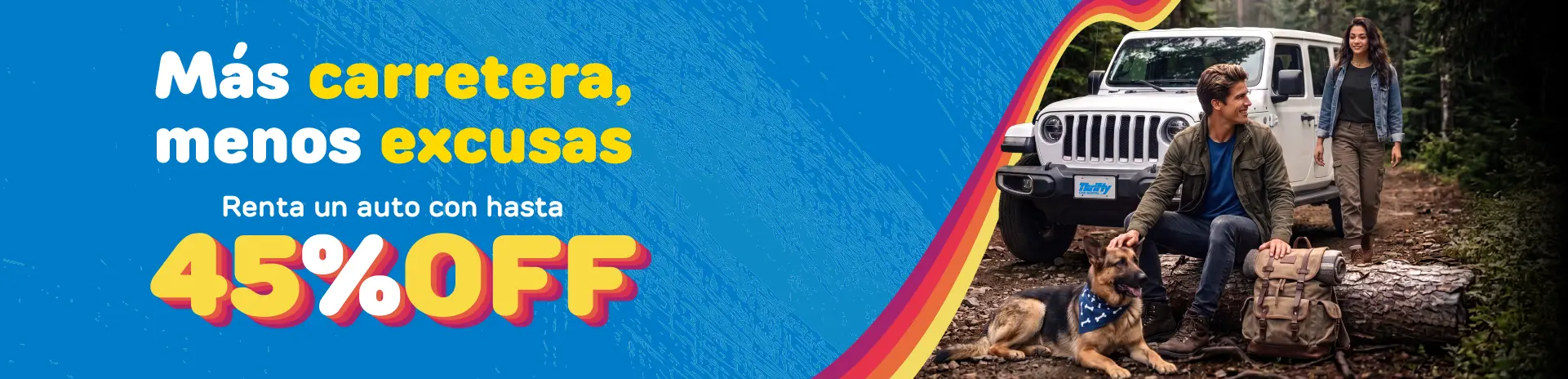 Travel from north to south. With Thrifty, there are no limits.