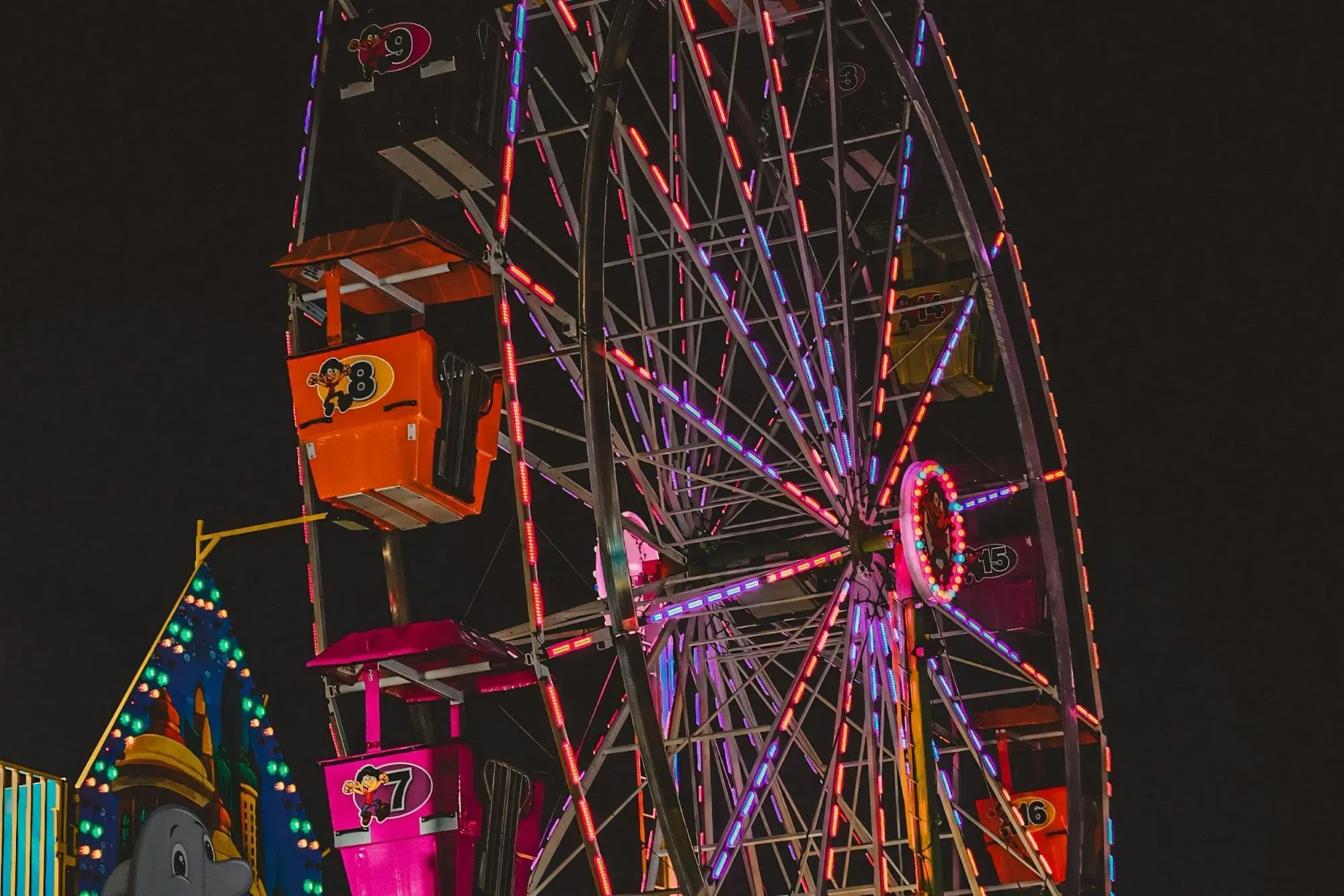 Ferris wheel at the fair