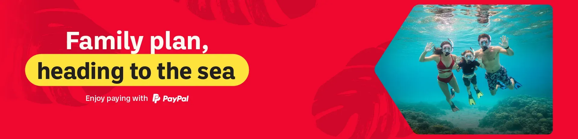 Travel to your favorite beaches with your family