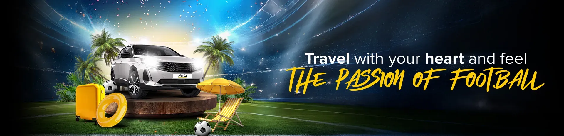 Feel the passion and enjoy your travel with Hertz