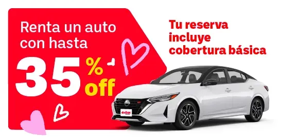 ¡Renta un auto para toda la familia!