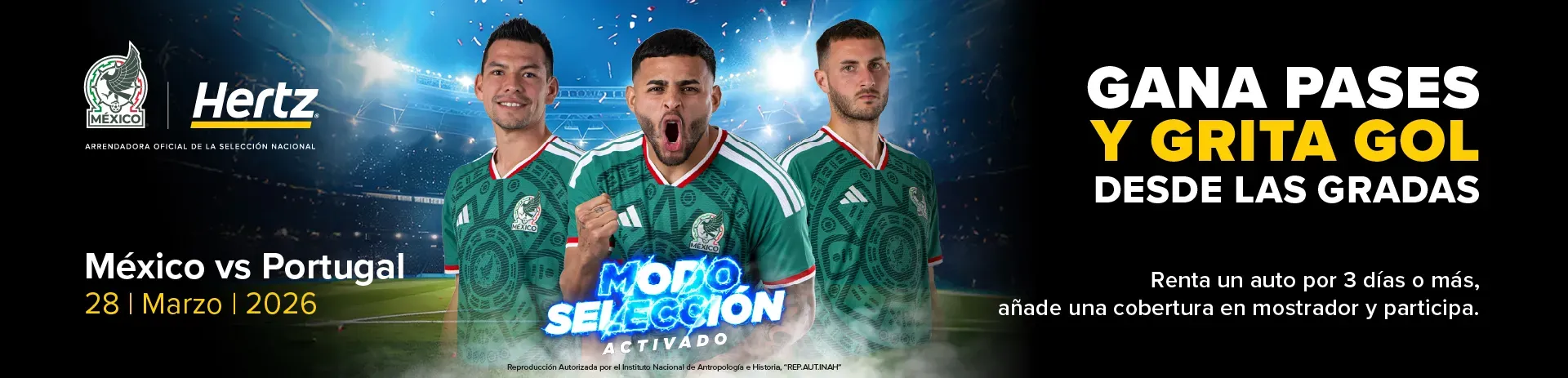 ¿Cómo ganar pases para México vs Portugal?