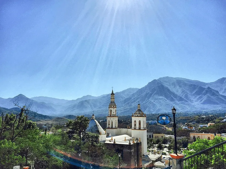 Town with church