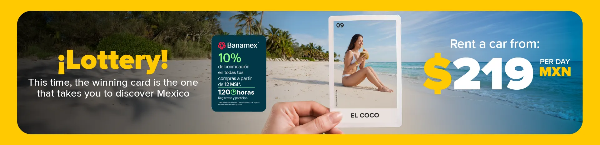 Travel through Mexico your way.