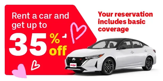 Rent a car for the whole family!